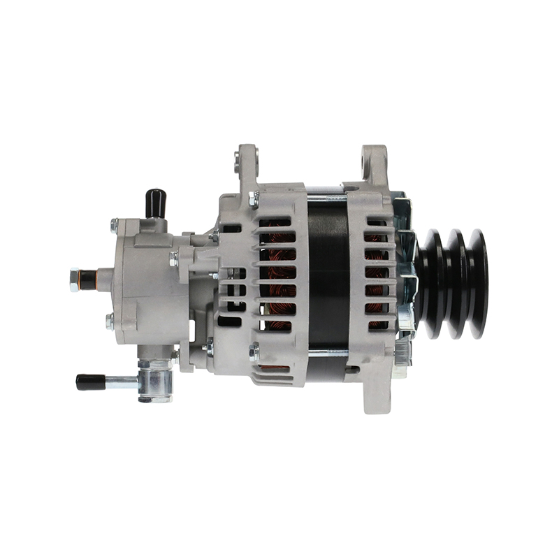 24V 80A 3PK Alternator para sa ISUZU 4HE1/4HF1/4HK1 – Tugma sa HITACHI LR280 Series, WAI 12718N